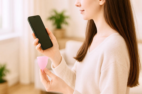 【生理管理アプリ体験談】出産後に経血量が増えた!?月経カップとアプリで「見える安心」