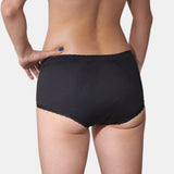 吸水ショーツ エヴァウェア ボーイショーツ ブラック