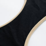 吸水ショーツ エヴァウェア ブリーフ ベージュ クロッチ部分