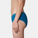 吸水ショーツ エヴァウェア コットン マリンブルー