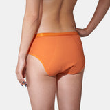 吸水ショーツ エヴァウェア コットン マンダリンオレンジ