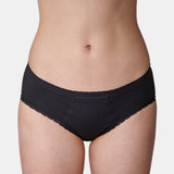 吸水ショーツ エヴァウェア ヒップスター ブラック
