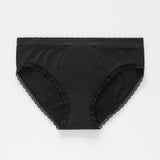 吸水ショーツ エヴァウェア ヒップスター ブラック