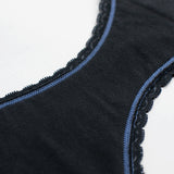 吸水ショーツ エヴァウェア ヒップスター ブルー クロッチ部分