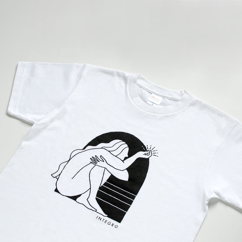 インテグロ オリジナル Tシャツ ホワイト＆ブラック