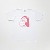 インテグロ オリジナル Tシャツ ホワイト＆ピンク
